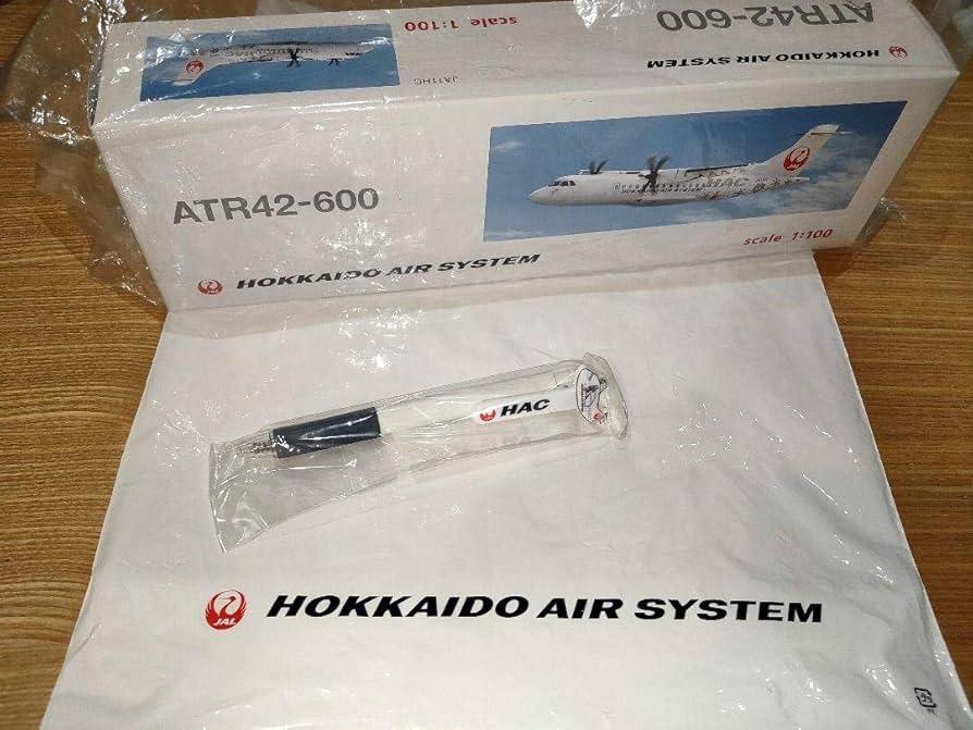 限定40機 HAC北海道エアシステムATR42-600初号機特別塗装プレーン
