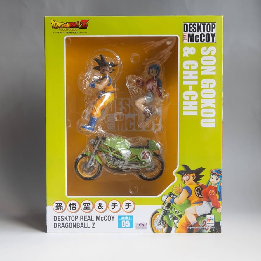 ドラゴンボール 孫悟空&チチ デスクトップリアルマッコイ 05 フィギュア