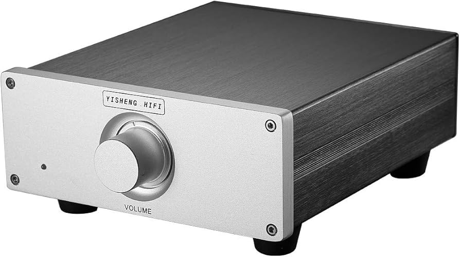 Amazon | HiFi ステレオ オーディオ プリアンプ RCA/バランスXLR