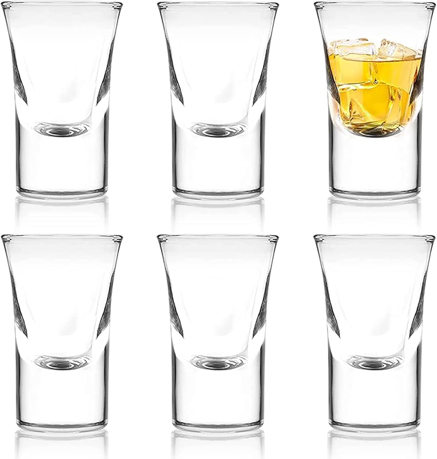 Amazon｜テキーラ観覧車 カクテルグラス カクテルグラス12個 ショット