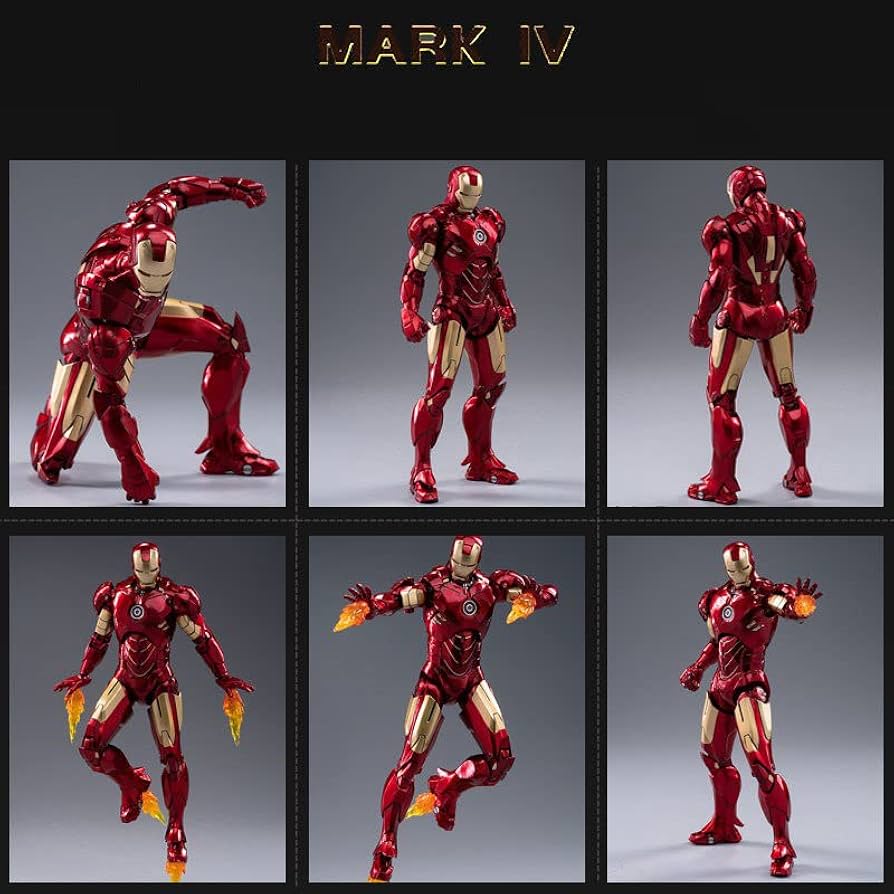 ZDtoys周年記念シリーズ アイアンマンMK4セット 1/10可動 塗装済み