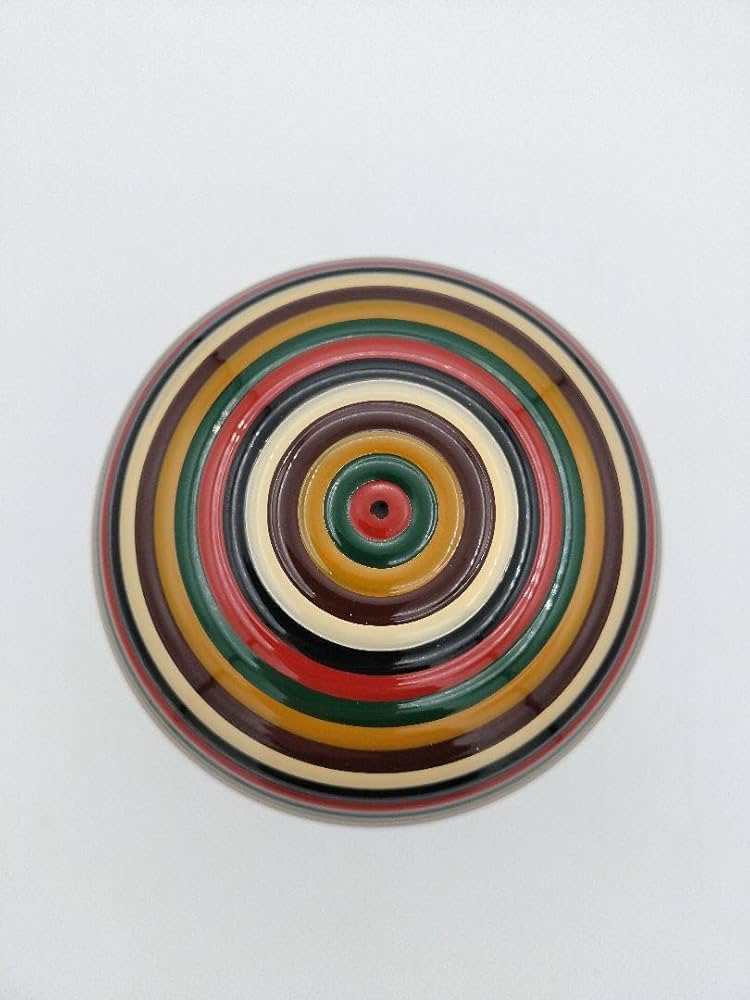 Amazon | 信玄弁当箱 独楽 樹脂 内手塗り 茶道具 懐石 会席 | ノー