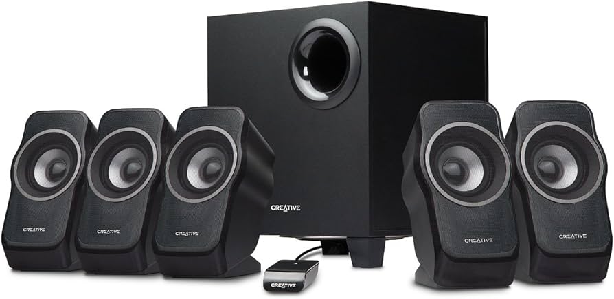 Amazon.co.jp: Creative 5.1chスピーカー SBS A520 SP-SBS-A520 : 家電