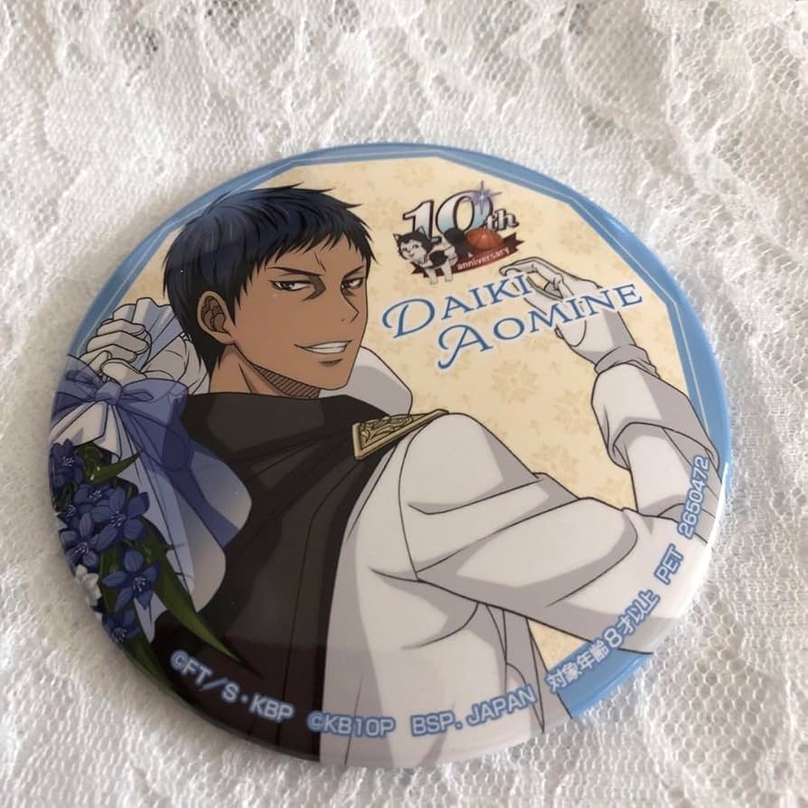 黒子のバスケ 黒バス 青峰大輝 缶バッジ 19点 黒子のバスケ青峰大輝缶