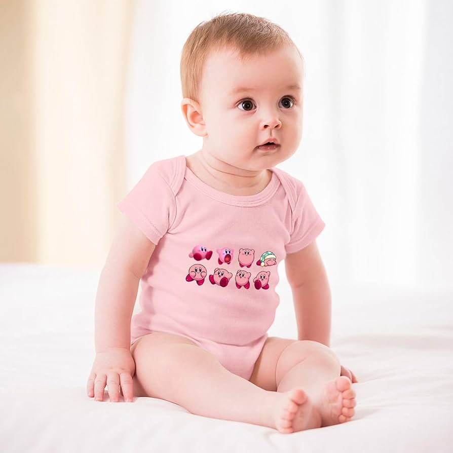 Amazon.co.jp: ベビー服 星のカービィ 赤ちゃん 服 ベビー ロンパース