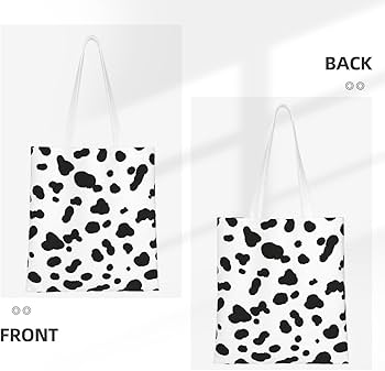 Amazon.co.jp: トートバッグ レディース ダルメシアン柄 エコバッグ