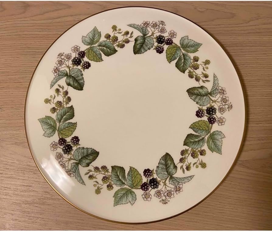 ロイヤルウースターのケーキ皿とサーバーのセット