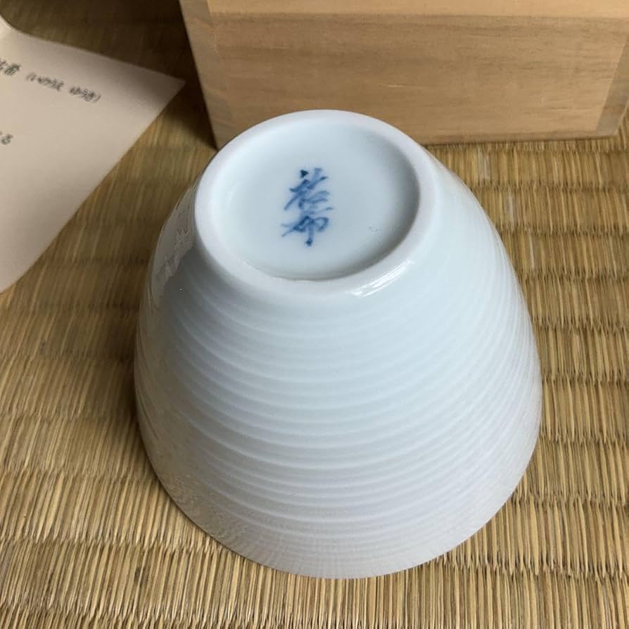 s*i様 人間国宝 井上萬二 作 白磁 彫文 菓子鉢＆