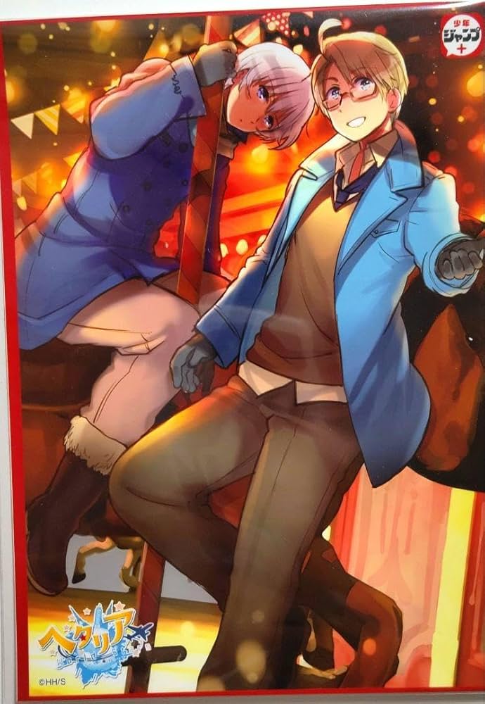 ヘタリアイギリス ジャンプショップ限定 2L版 ブロマイド