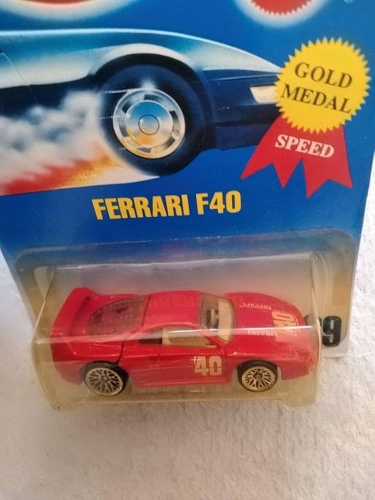 Amazon | フェラーリ FERRARI F40 ミニカー 赤 | ミニカー・ダイ