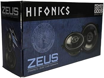 Amazon.com: Hifonics ZS-525CX Zeus 200 Watt 5.25 Inch 2 Way 4 Ohm