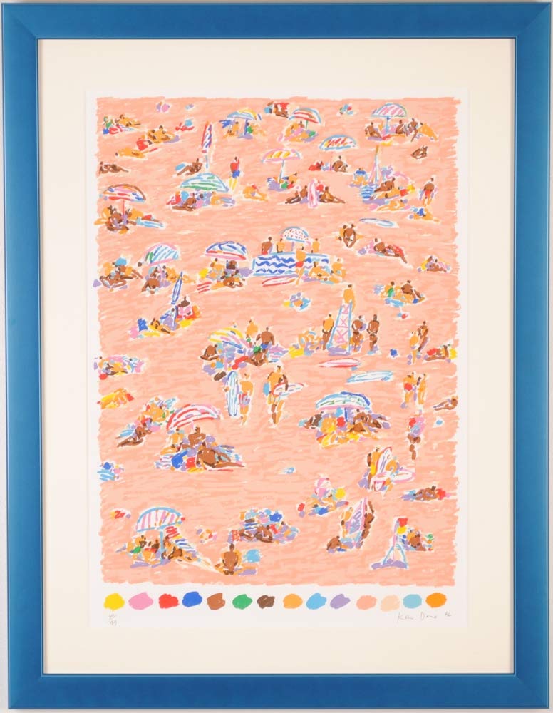 ケン・ドーン シルクスクリーン版画 1985年 ケン・ドーン シルク