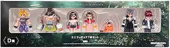 Amazon | FF7 REBIRTH 発売記念くじ D賞 ミニフィギュア 7 体セット