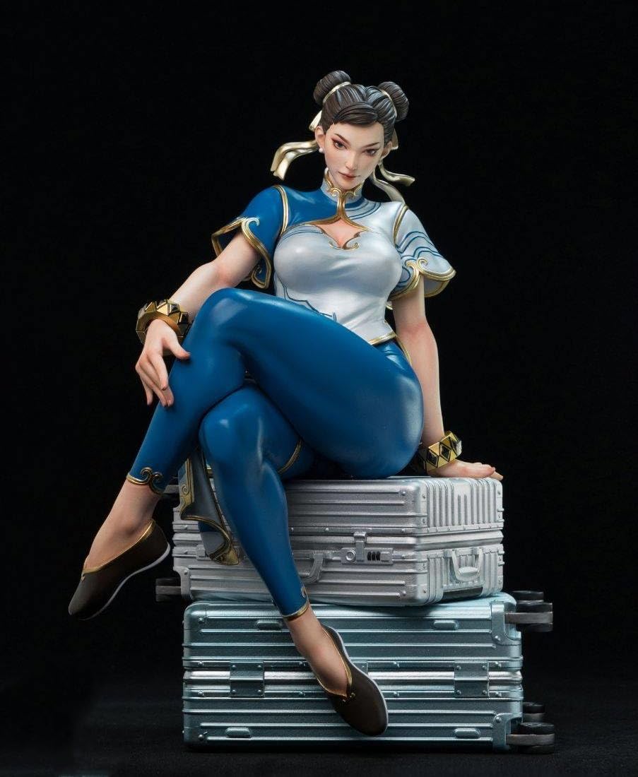 PCS 春麗 チュンリー Alpha・ゼロ 1/4 フィギュア スタチュー PCS 春麗