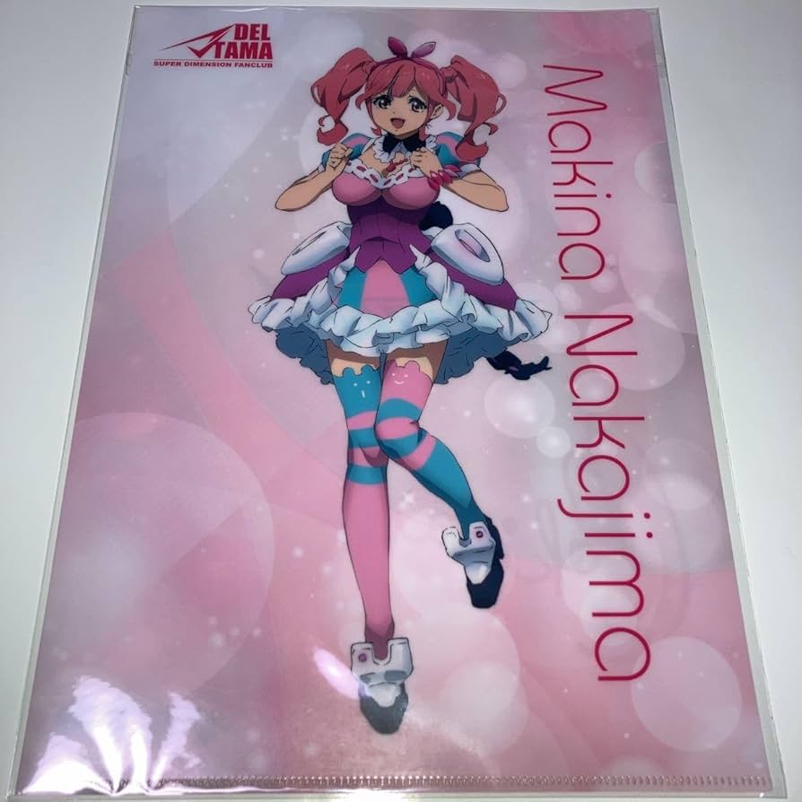 Amazon.co.jp: マクロスΔ マキナ・中島 でる魂 DELTAMA クリアファイル