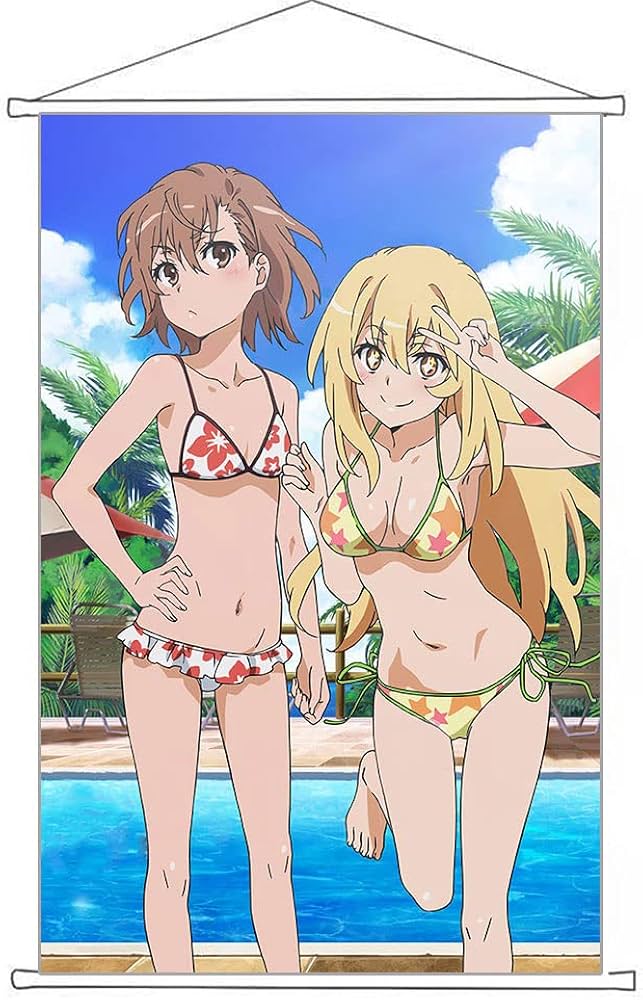 とある科学の超電磁砲T 3本セット 等身大タペストリー 御坂 食蜂 黒子