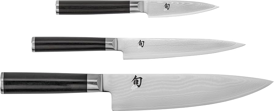 Amazon.com: Shun Classic 3 Pc Starter Knife Boxed Set: Flatware