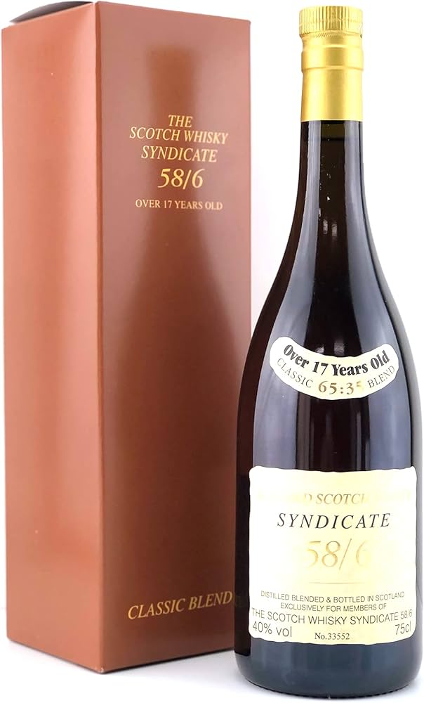 Amazon.co.jp: シンジケート58/6 40°750ml （9050105） : 食品・飲料・お酒