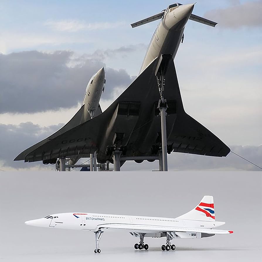 Amazon.co.jp: 1:400コンコルドモデル エールフランスコンコルド旅客機