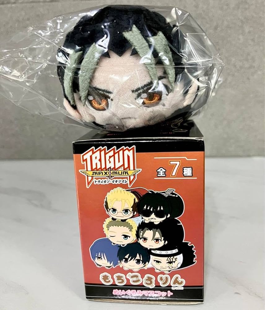 トライガン展 ちぃぬい ヴァッシュ ニコラス ウルフウッド ぬいぐるみ