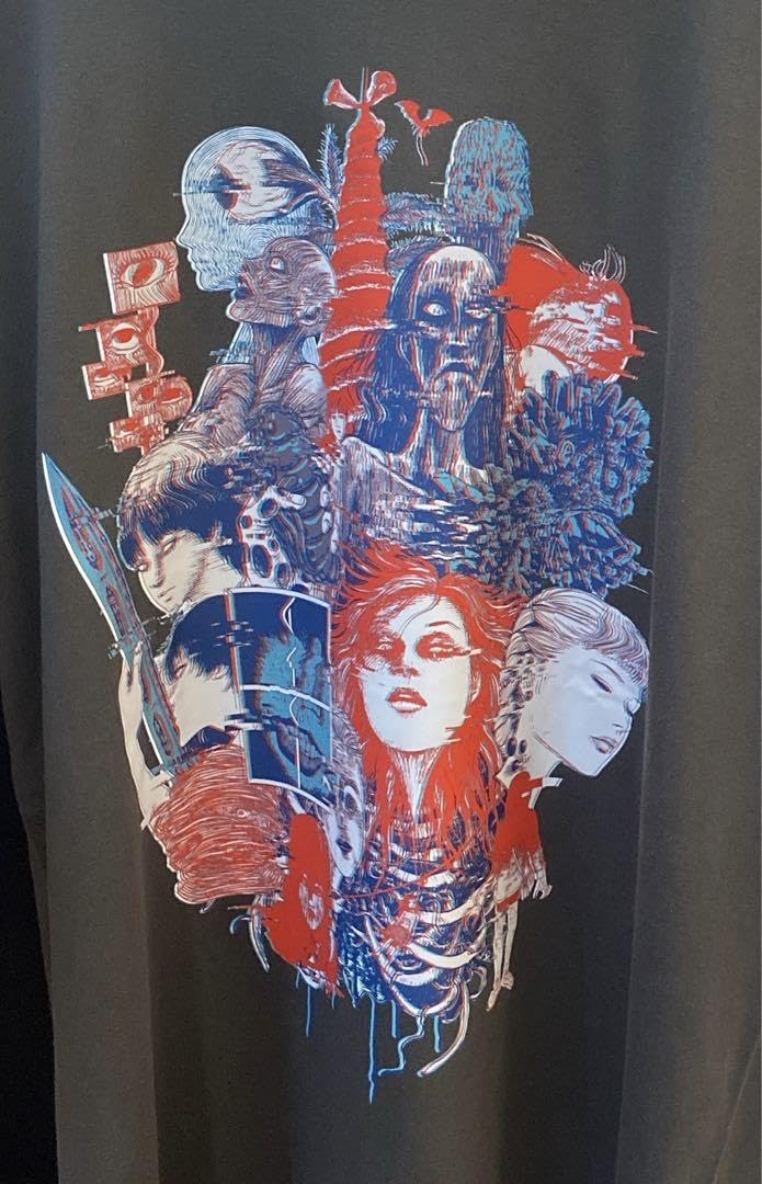 DIR EN GREY SUKEKIYO 京×伊藤潤二 コラボビッグTシャツ DIR EN GREY