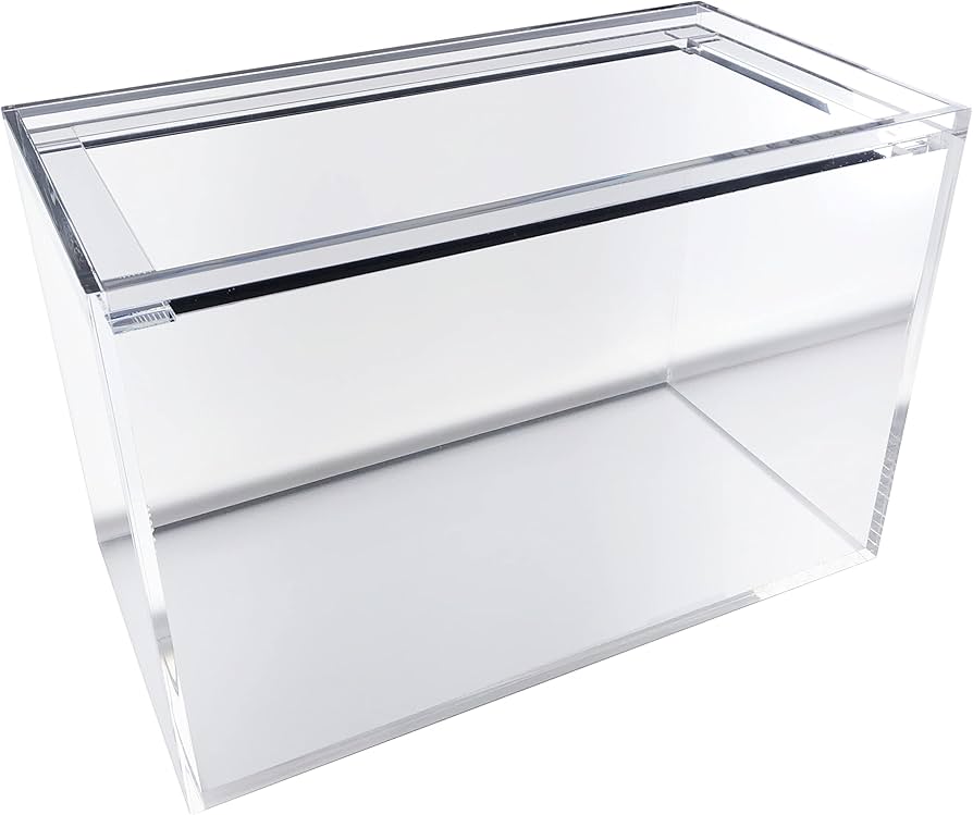 Amazon | 国産 板厚8mm アクリル水槽 45cm (w45×d24×h30) 耐久性