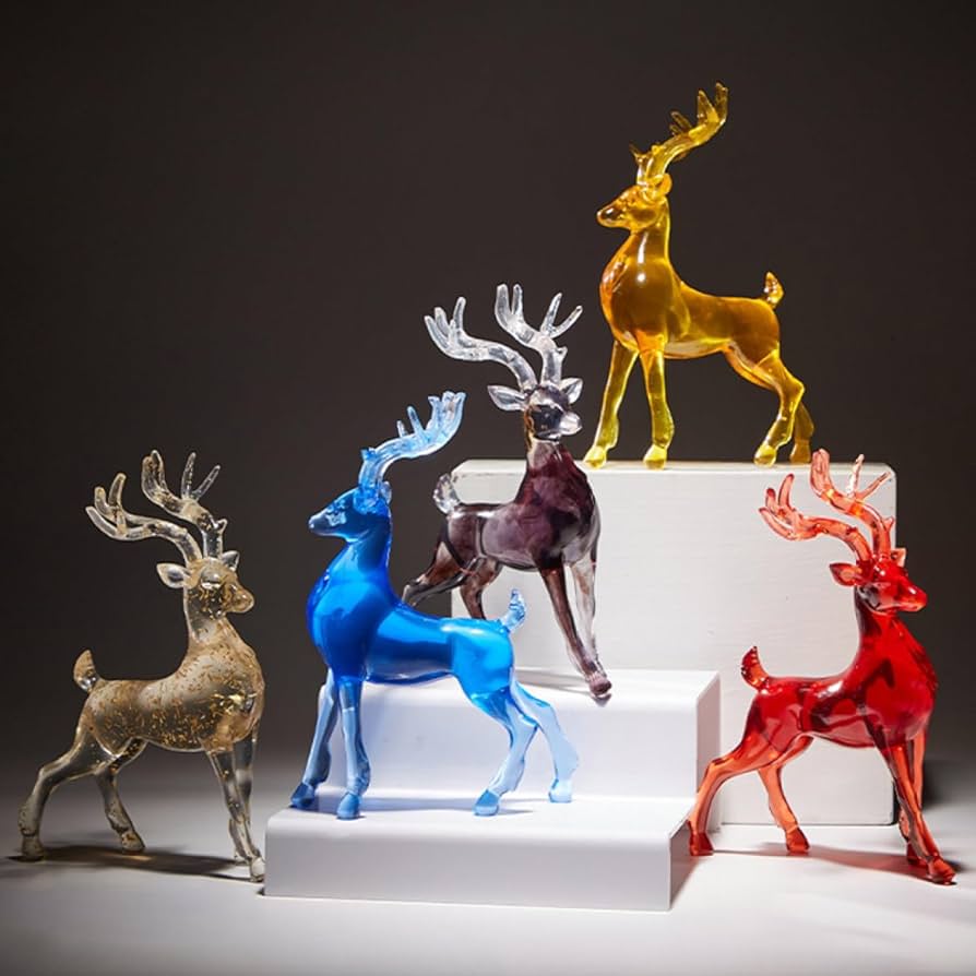 紳士鹿の置物 ヨーロッパ 欧州 工芸品 美術品 訳あり 紳士鹿の置物