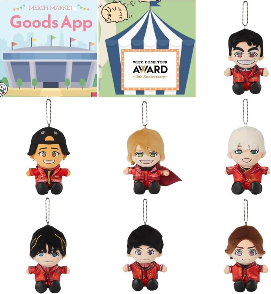 WEST．AWARD ちびスト 7体セット WEST. ちびスト AWARD 7体セット