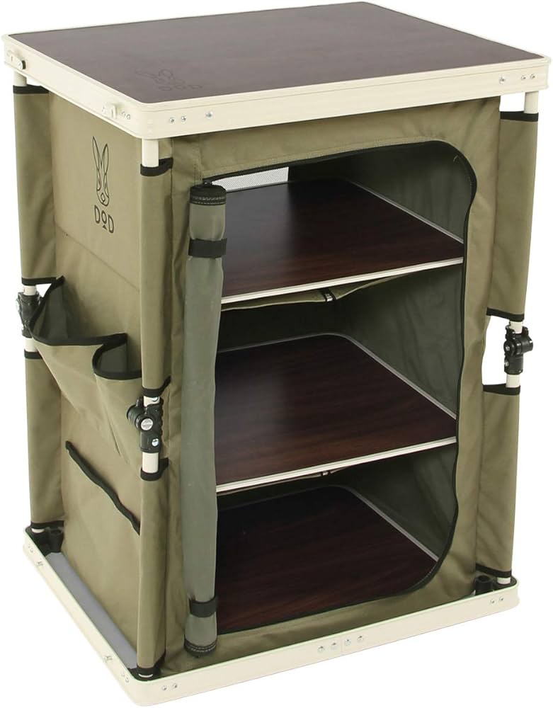 Amazon | DOD(ディーオーディー) マルチキッチンテーブル 引き上げる