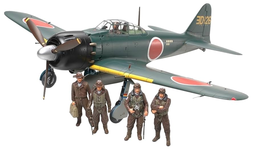 マルシン 1/48 零式艦上戦闘機21型 加賀戦闘機隊+52