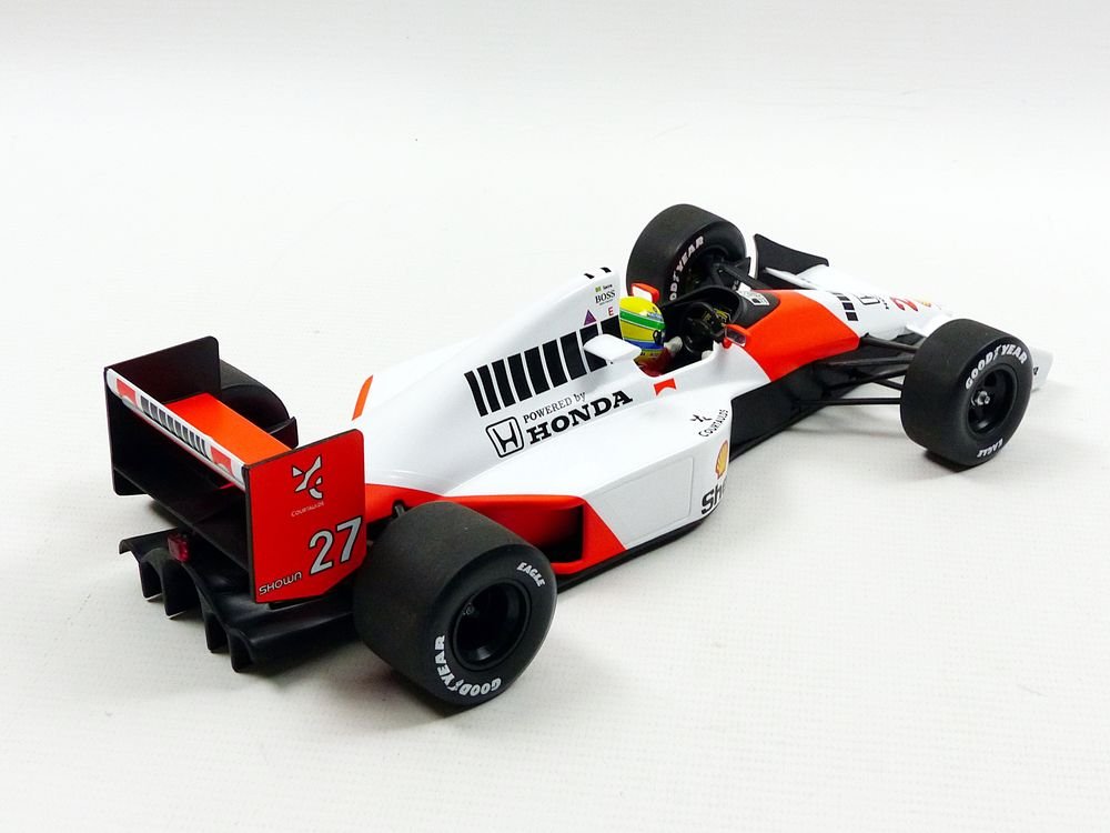 ミニチャンプス 1/18 F1 マクラーレン MP4/7A セナ リペイント