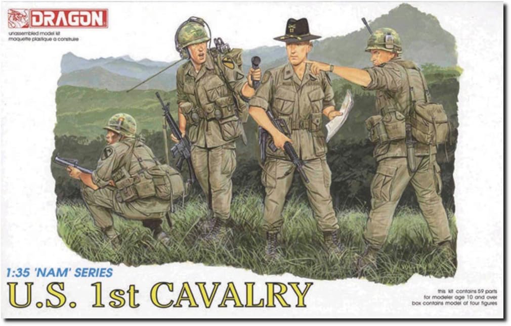 Amazon | プラッツ ドラゴン 1/35 ベトナム戦争 アメリカ 陸軍 第一