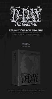 Amazon.co.jp: BTS SUGA Agust D D-DAY Tour The Original MD Full 2