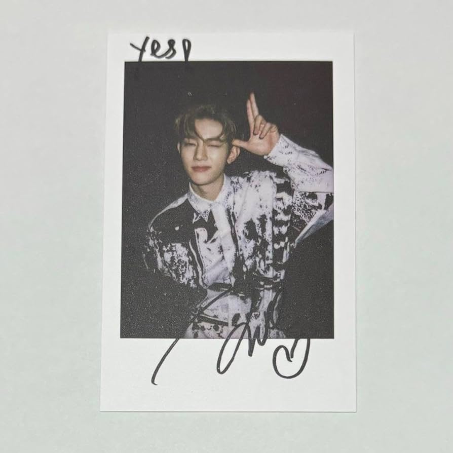 ZB1 ジャンハオ サイン入りトレカ F賞 BLUE PARADISE