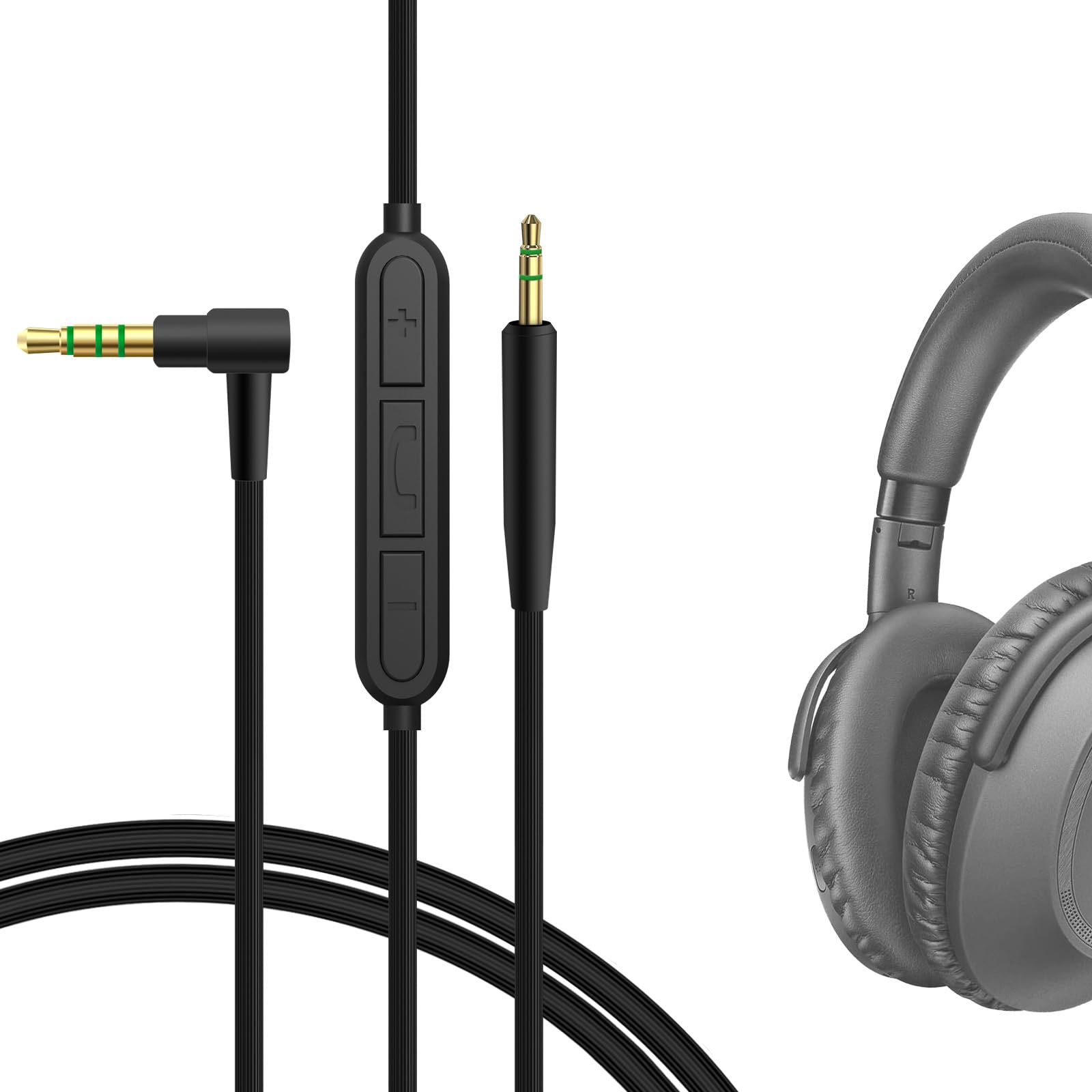 Amazon.com: GEEKRIA Audio Cable with Mic Compatible with