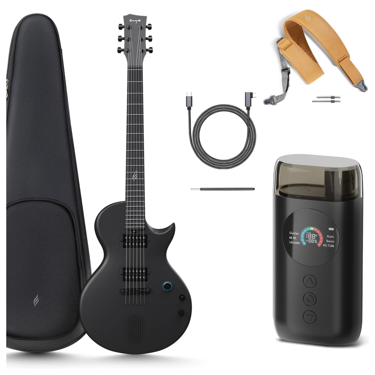Amazon.com: Enya Electric Guitar Nova Go Sonic Smart Electric