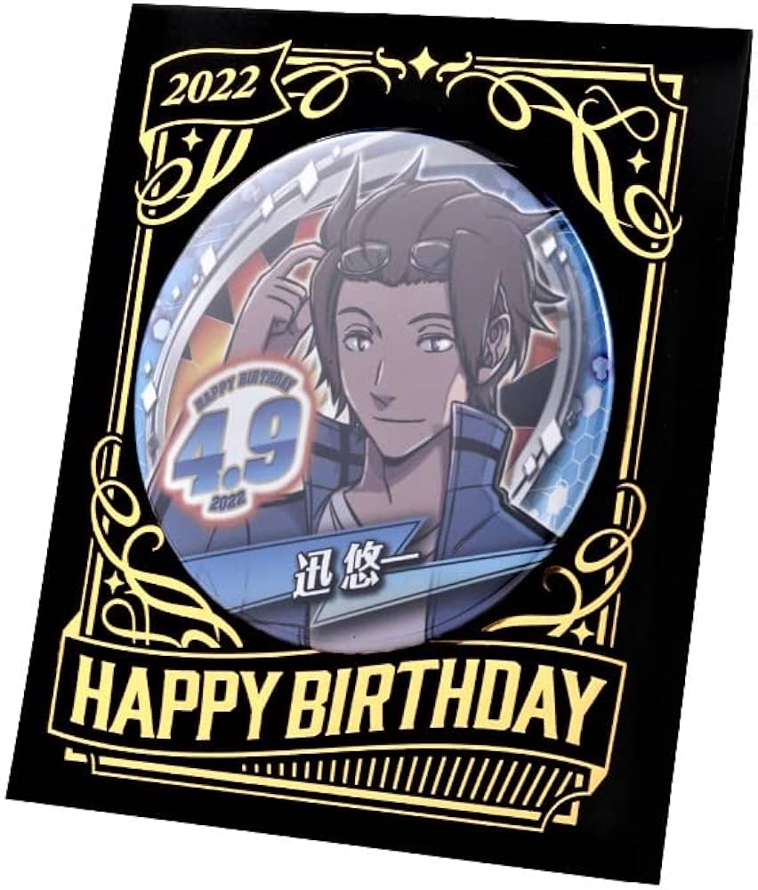 ワールドトリガー 迅悠一 アクスタ 缶バッジ バースデー ワートリ