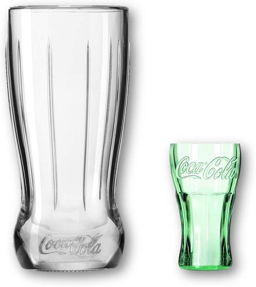 Amazon | Libbey 4個セット 100周年記念 コカ・コーラ 16オンス ルート