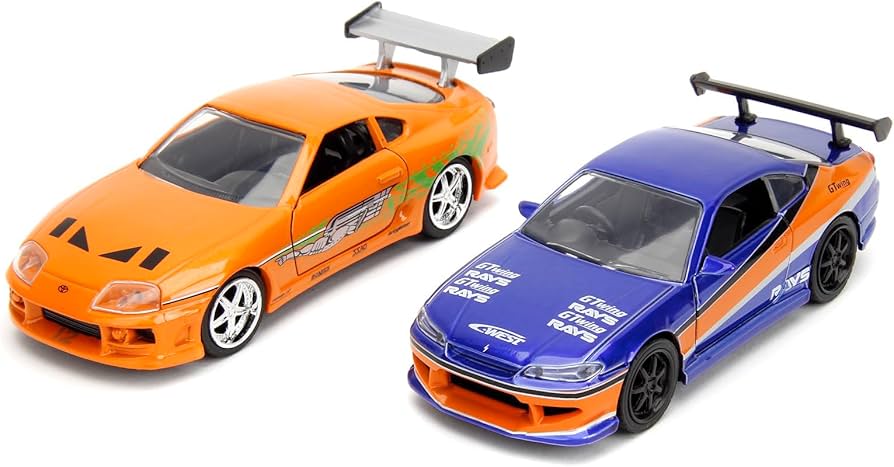 Amazon.com: Jada Toys Fast & Furious Twin Pack 1:32 Wave 3/2 Toy
