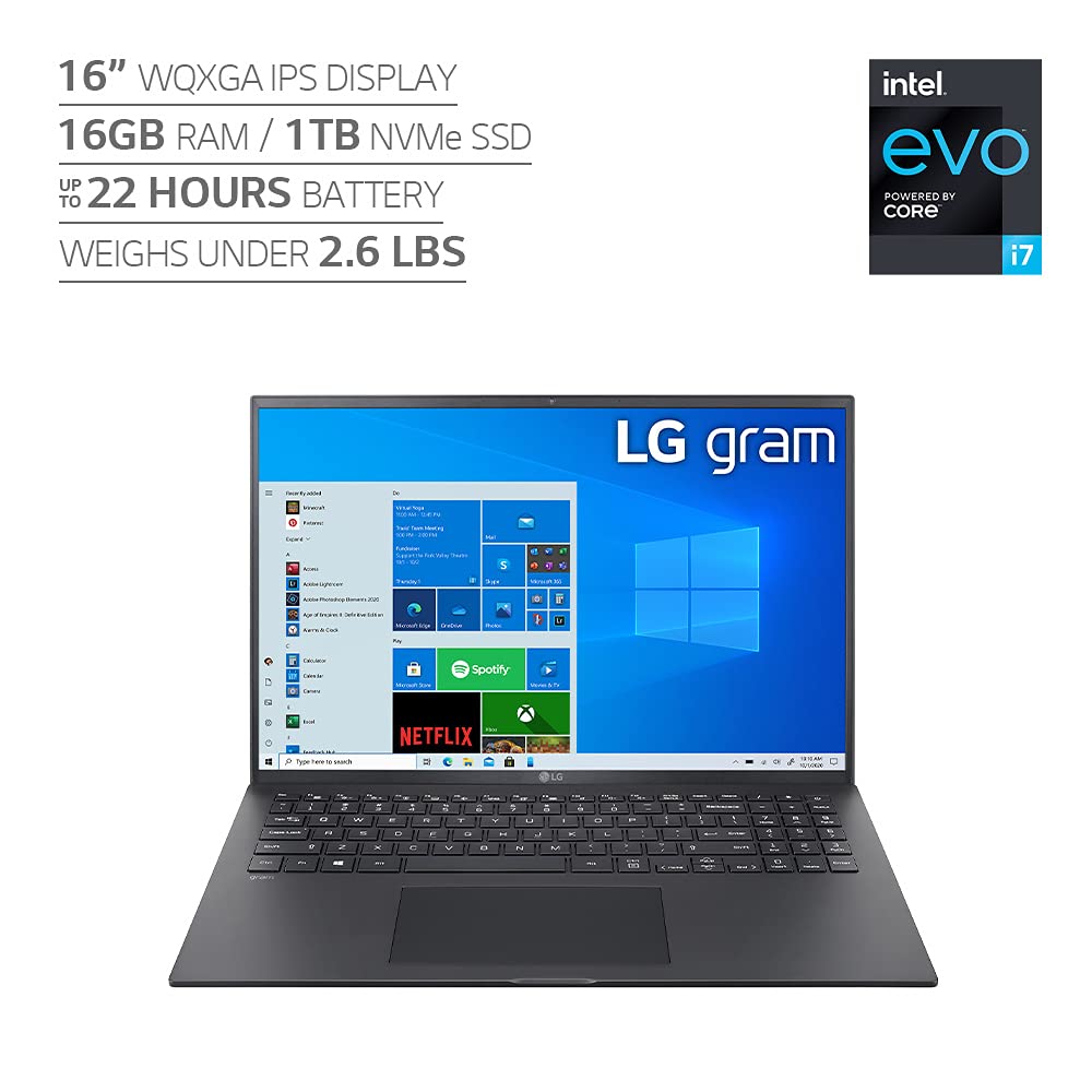 Amazon.com: LG gram 16Z90P Laptop 16