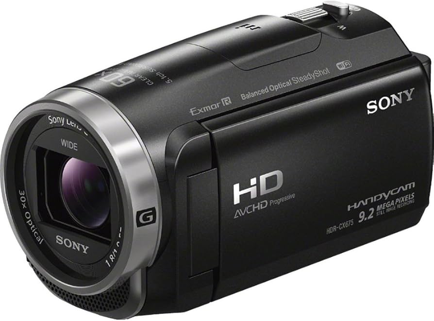 Amazon.com : Sony HDRCX675/B Full HD 32GB Camcorder (Black