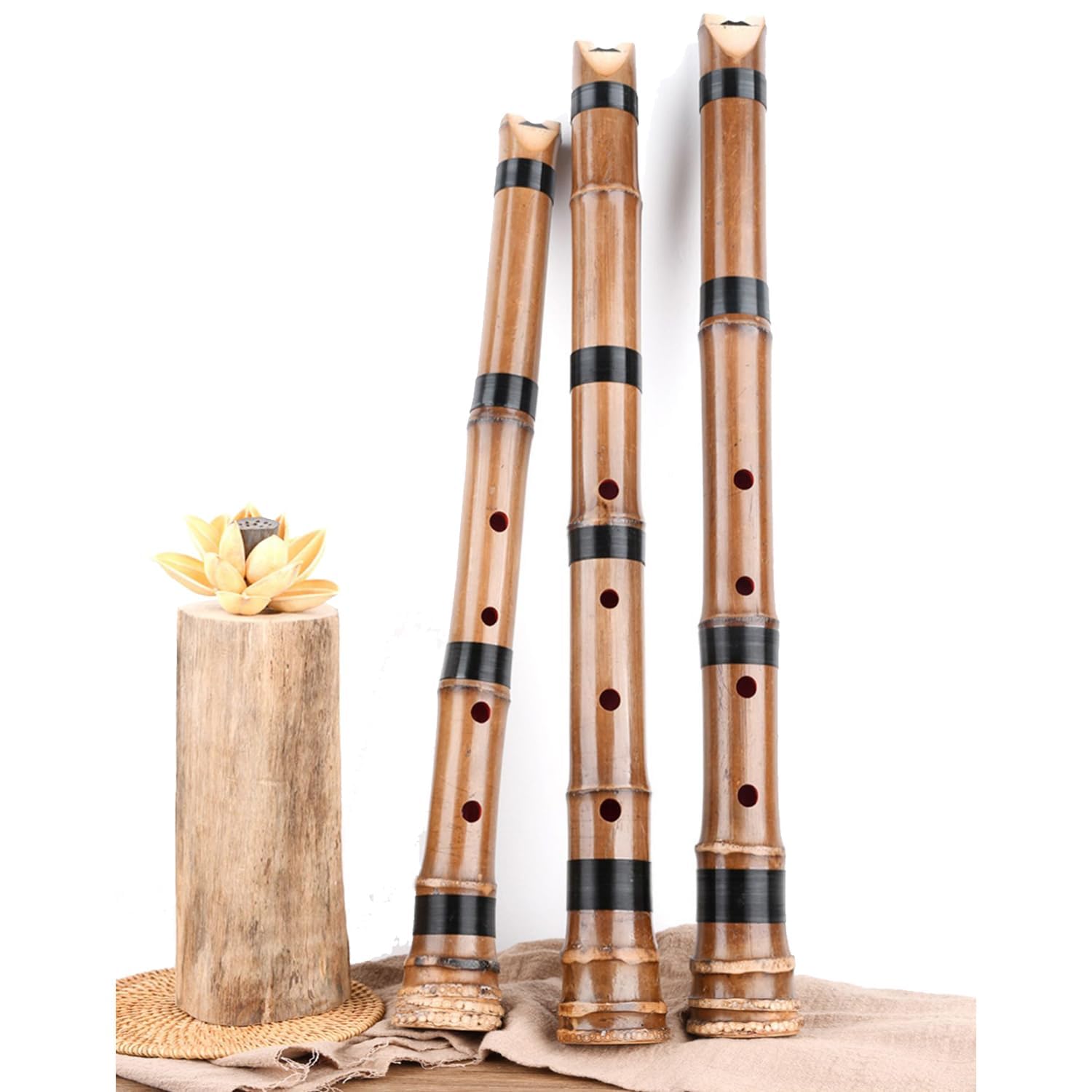 琴古流 胡蝶 尺八 完全調律管 合竹 唄口銀 (株）ワダ楽器 琴古流 胡蝶