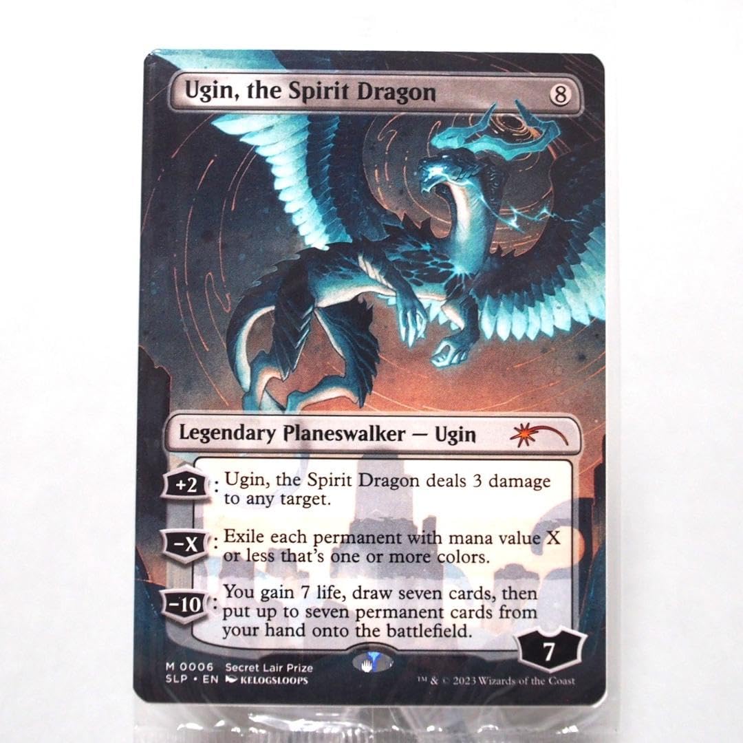 精霊龍、ウギン プレイマット MTG UGIN the spirit 精霊龍、ウギン mtg