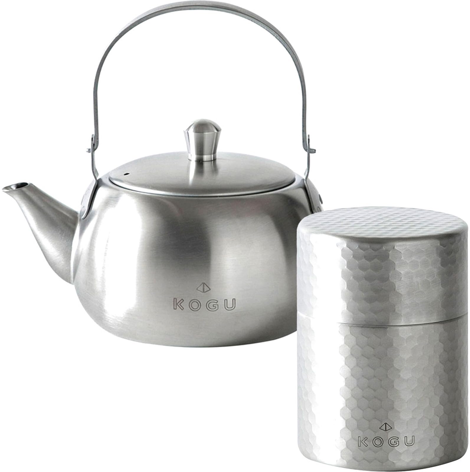 茶壺急須と茶杯2コ×花形ダブル皿のハォツゥ茶組