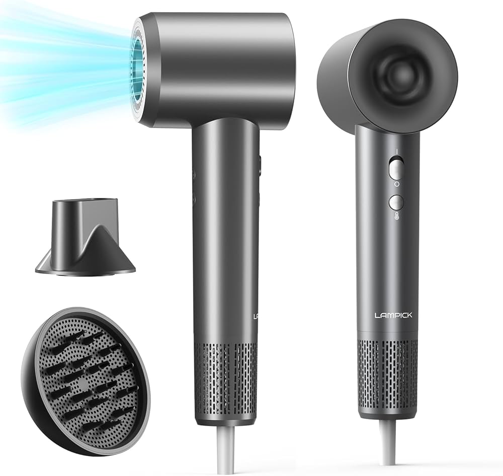 Amazon.com : Hair Dryer: 150000 RPM Portable Professional High