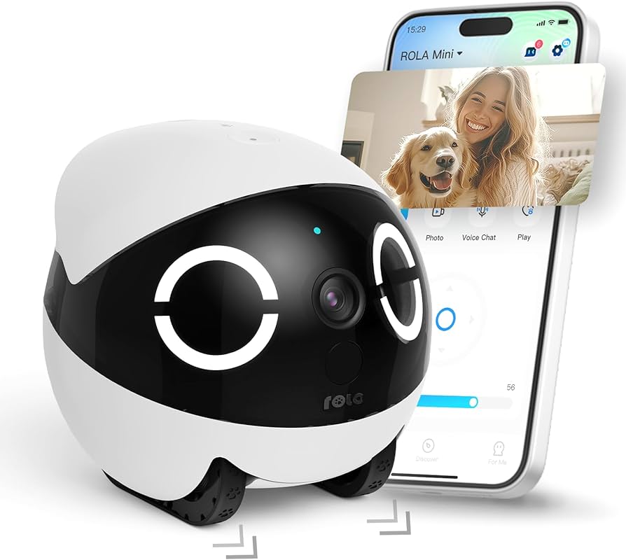 Amazon.com: Enabot EBO SE 1080P Movable Camera + ROLA Mini 2K Pet