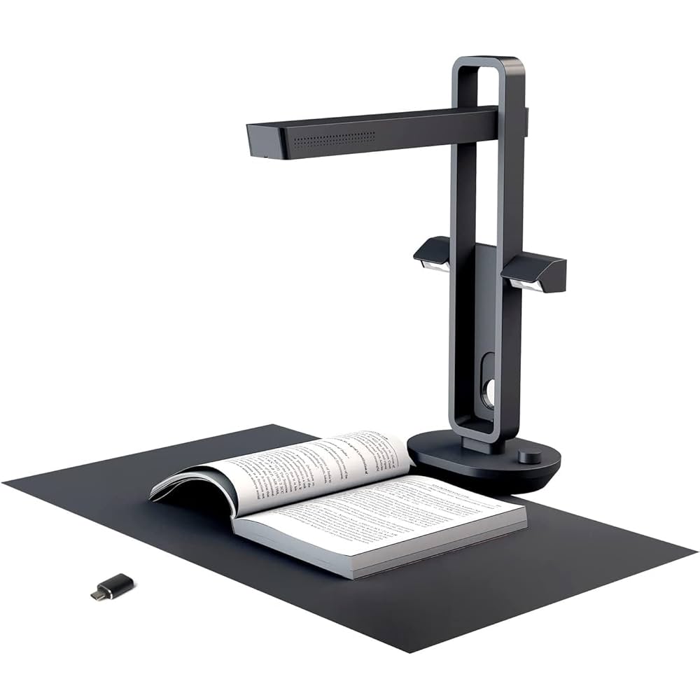 CZUR Aura X Pro LEDデスクライト機能付 ブックスキャナー CZUR】Aura