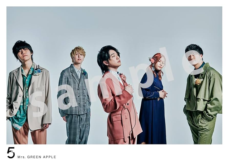 最終値下げ⚠️Mrs. GREEN APPLE ポスター 5枚セット Amazon.co.jp