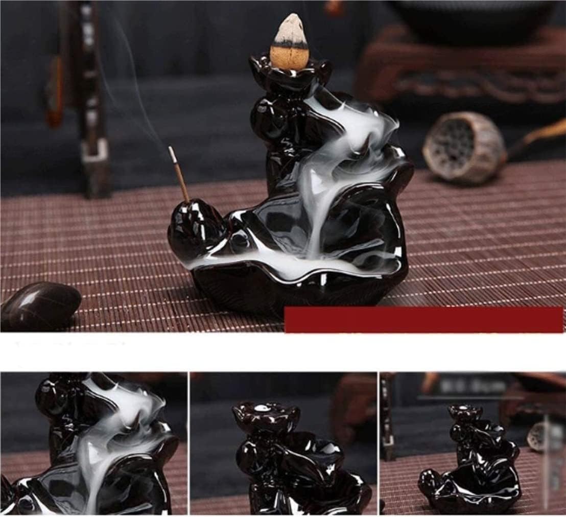 鶏楽 香炉 川崎和楽造 紙製共箱付 京焼