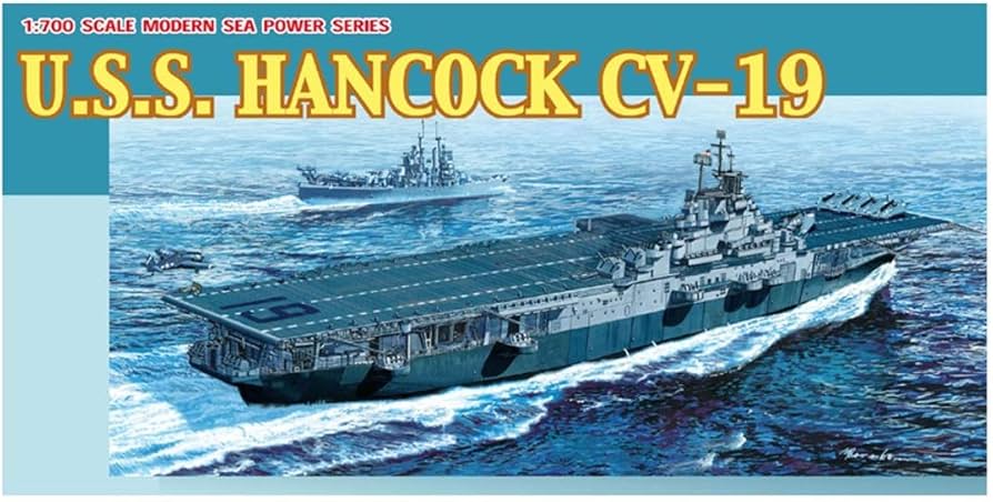 Amazon | ドラゴン 1/700 アメリカ海軍 航空母艦 U．S．S．ハンコック